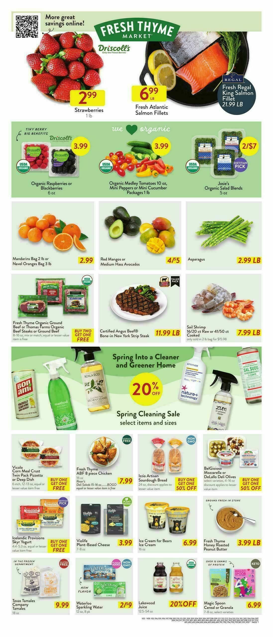 Fresh Thyme Farmers Market Weekly Ad from April 22