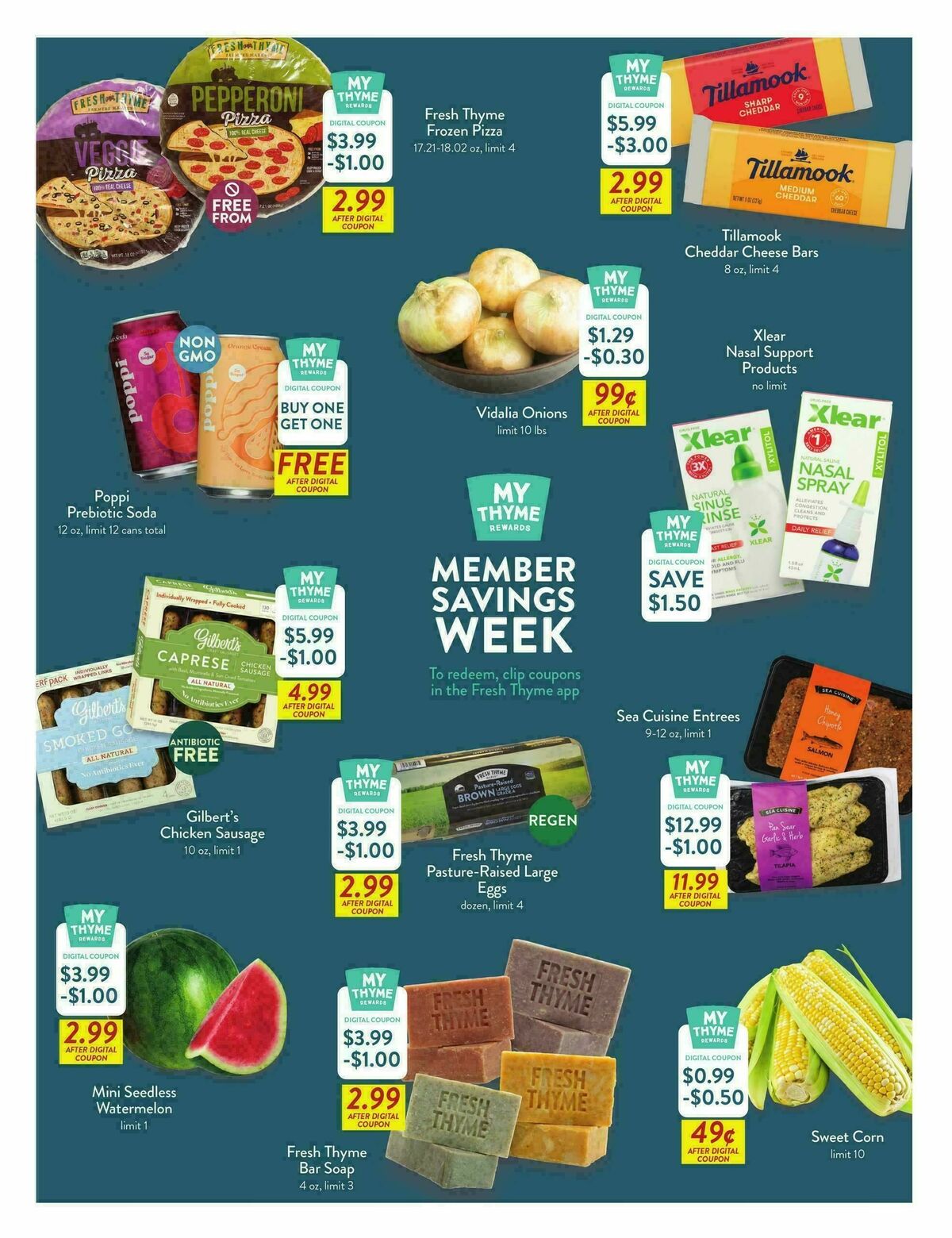 Fresh Thyme Farmers Market Weekly Ad from April 22
