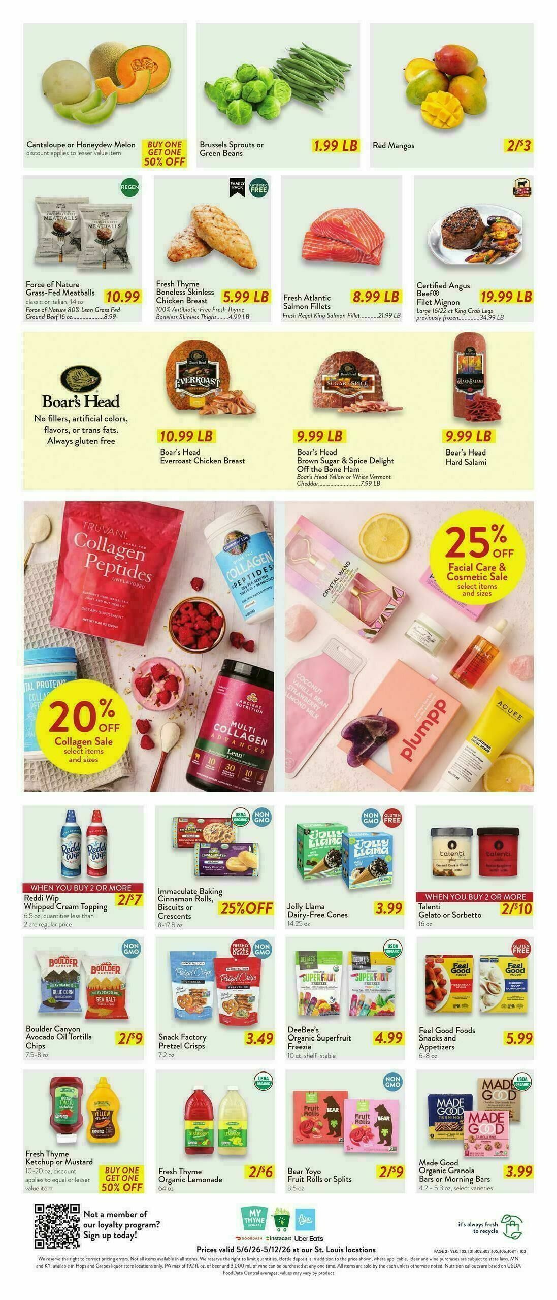 Fresh Thyme Farmers Market Weekly Ad from May 6
