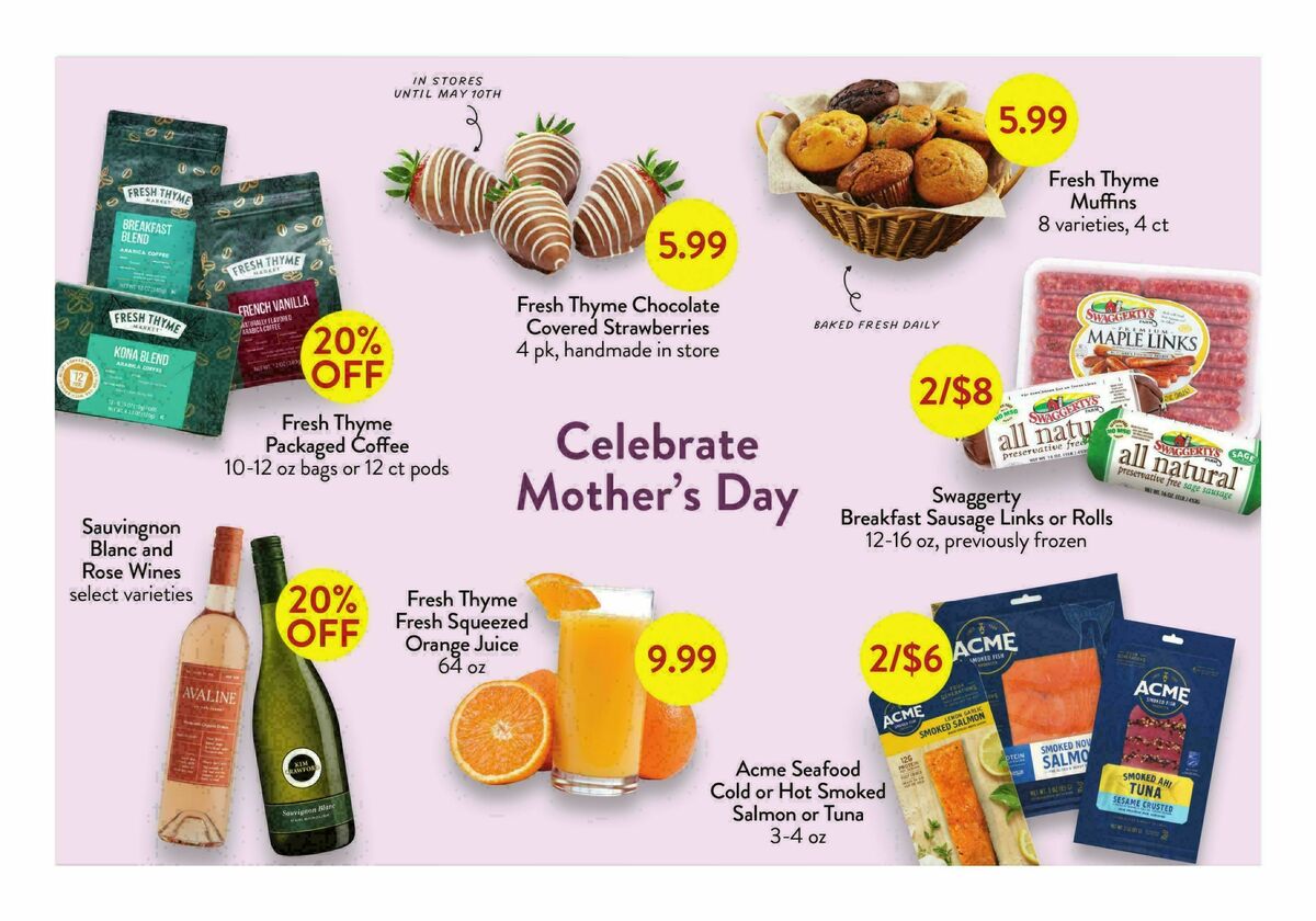 Fresh Thyme Farmers Market Weekly Ad from May 6
