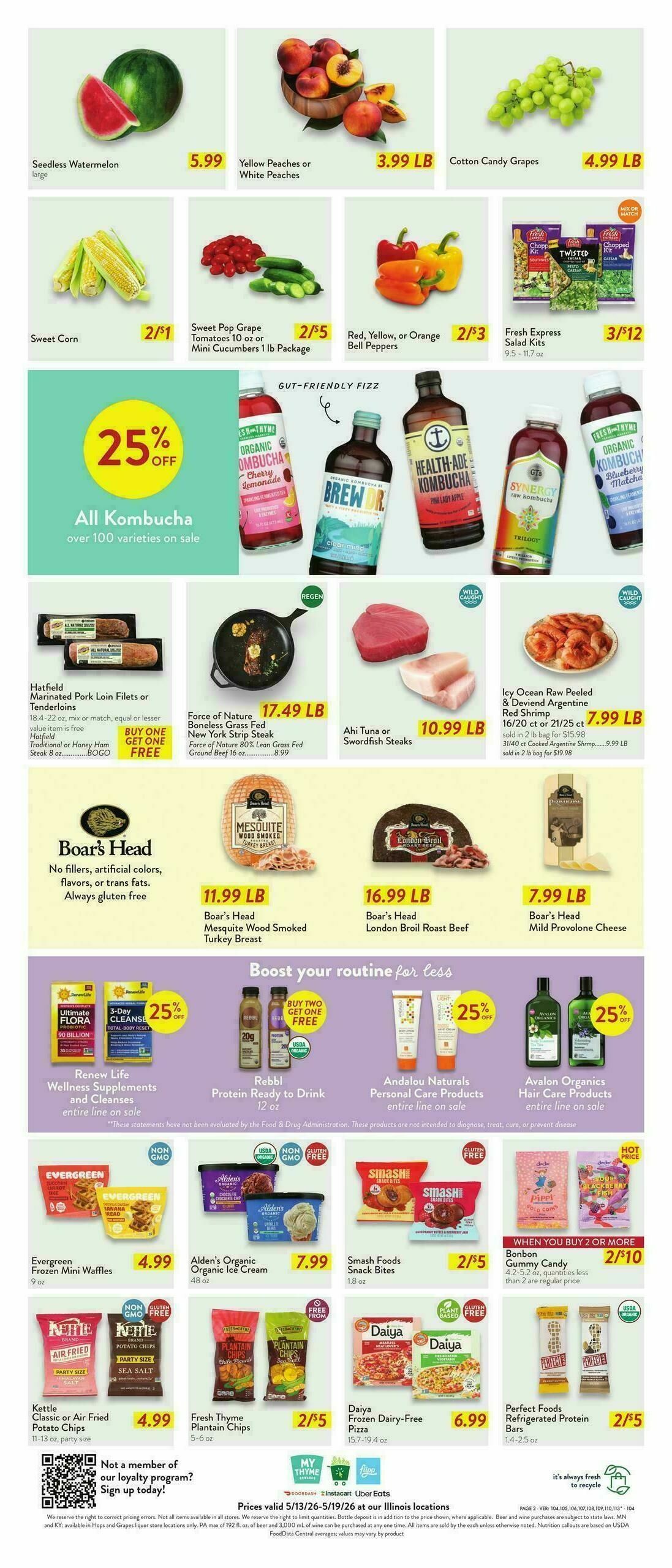 Fresh Thyme Farmers Market Weekly Ad from May 13