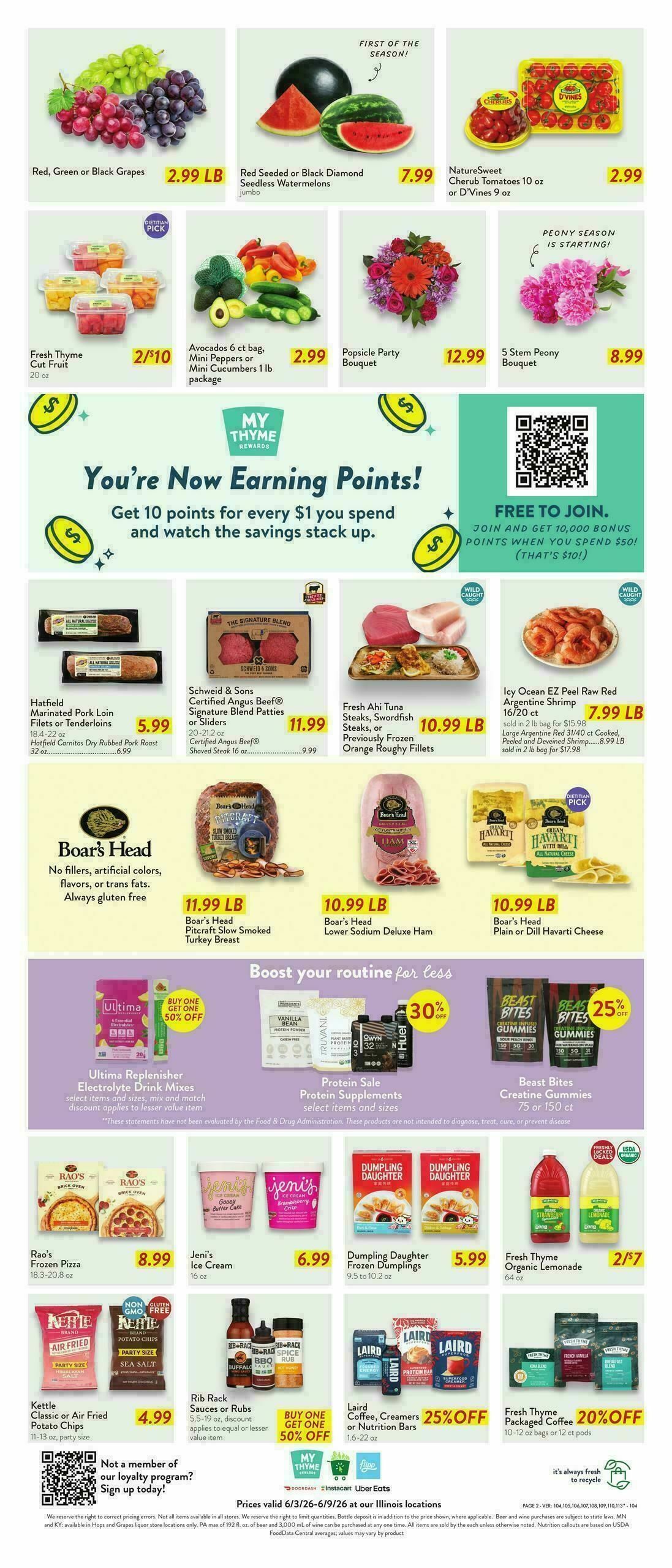 Fresh Thyme Farmers Market Weekly Ad from June 3