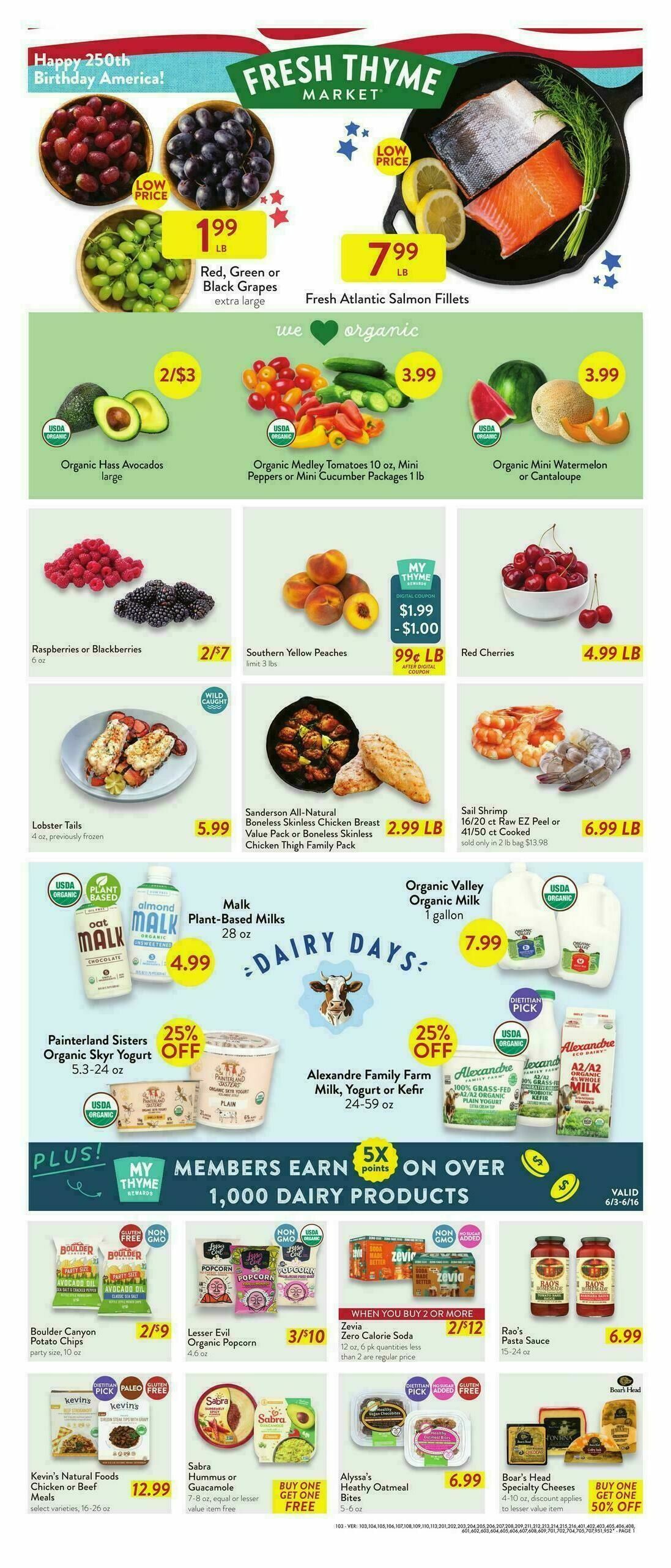 Fresh Thyme Farmers Market Weekly Ad from June 10