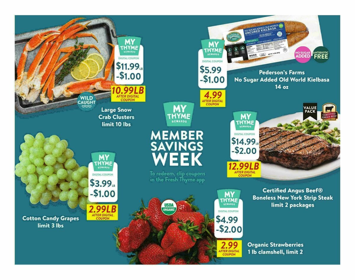 Fresh Thyme Farmers Market Weekly Ad from June 17