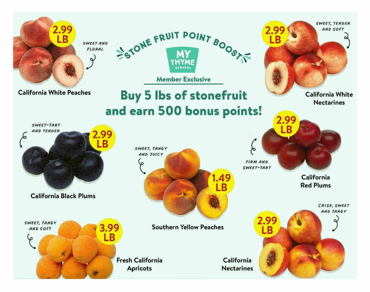 Fresh Thyme Farmers Market Weekly Ad from July 1