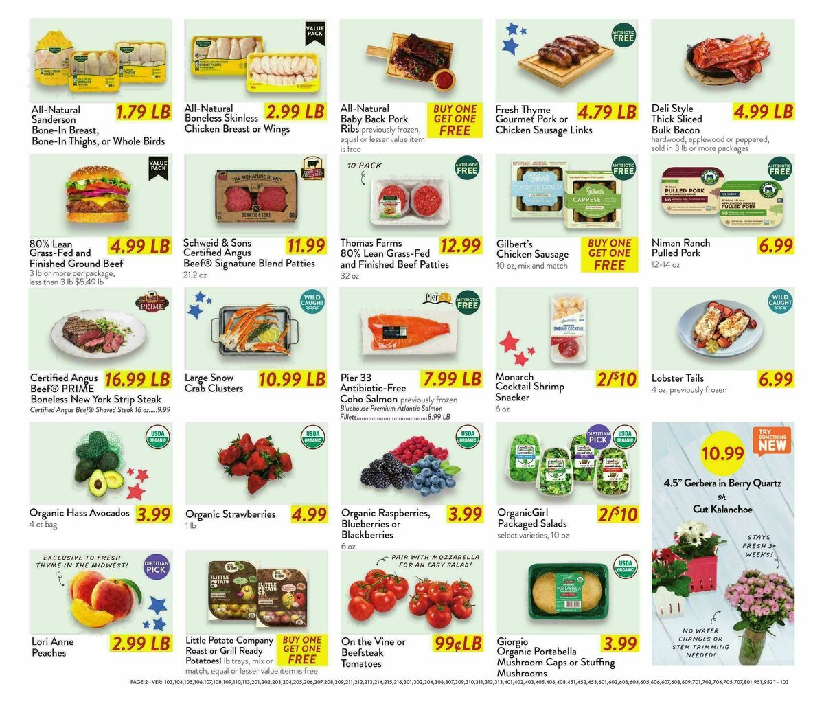 Fresh Thyme Farmers Market Weekly Ad from July 1