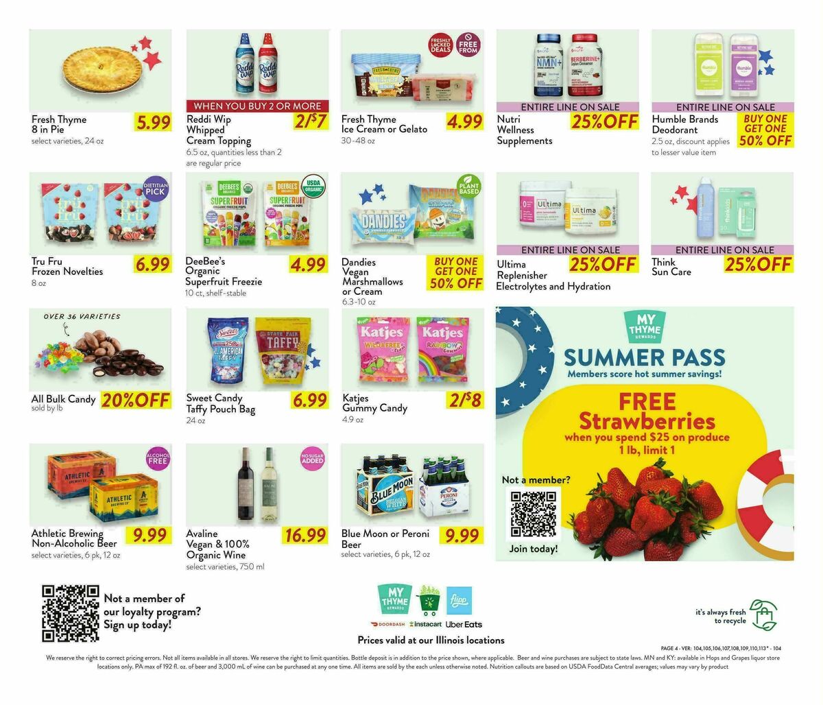 Fresh Thyme Farmers Market Weekly Ad from July 1