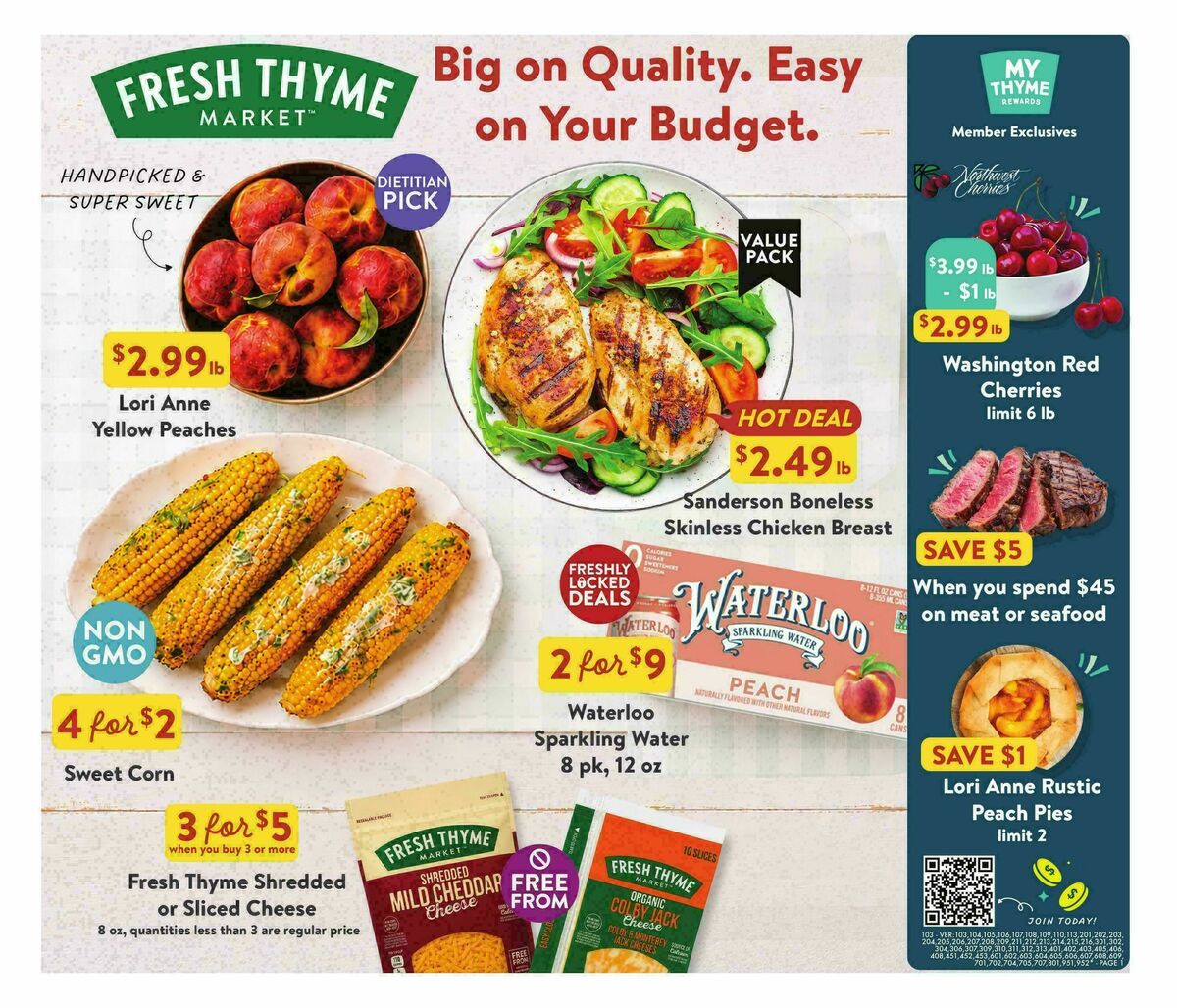 Fresh Thyme Farmers Market Weekly Ad from July 15