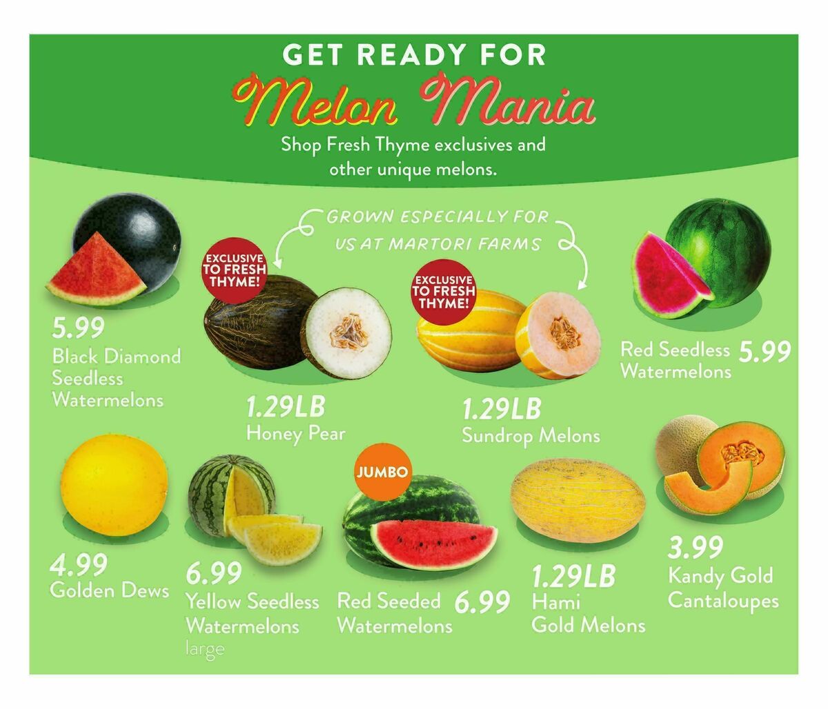 Fresh Thyme Farmers Market Weekly Ad from July 22