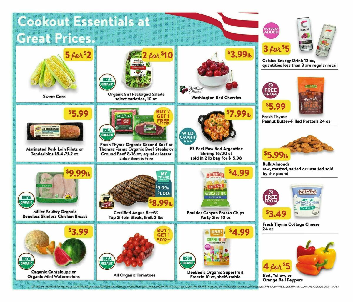 Fresh Thyme Farmers Market Weekly Ad from July 22