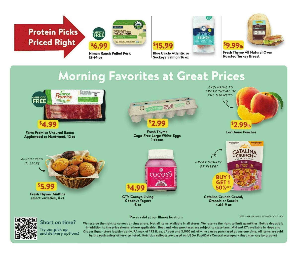 Fresh Thyme Farmers Market Weekly Ad from July 22