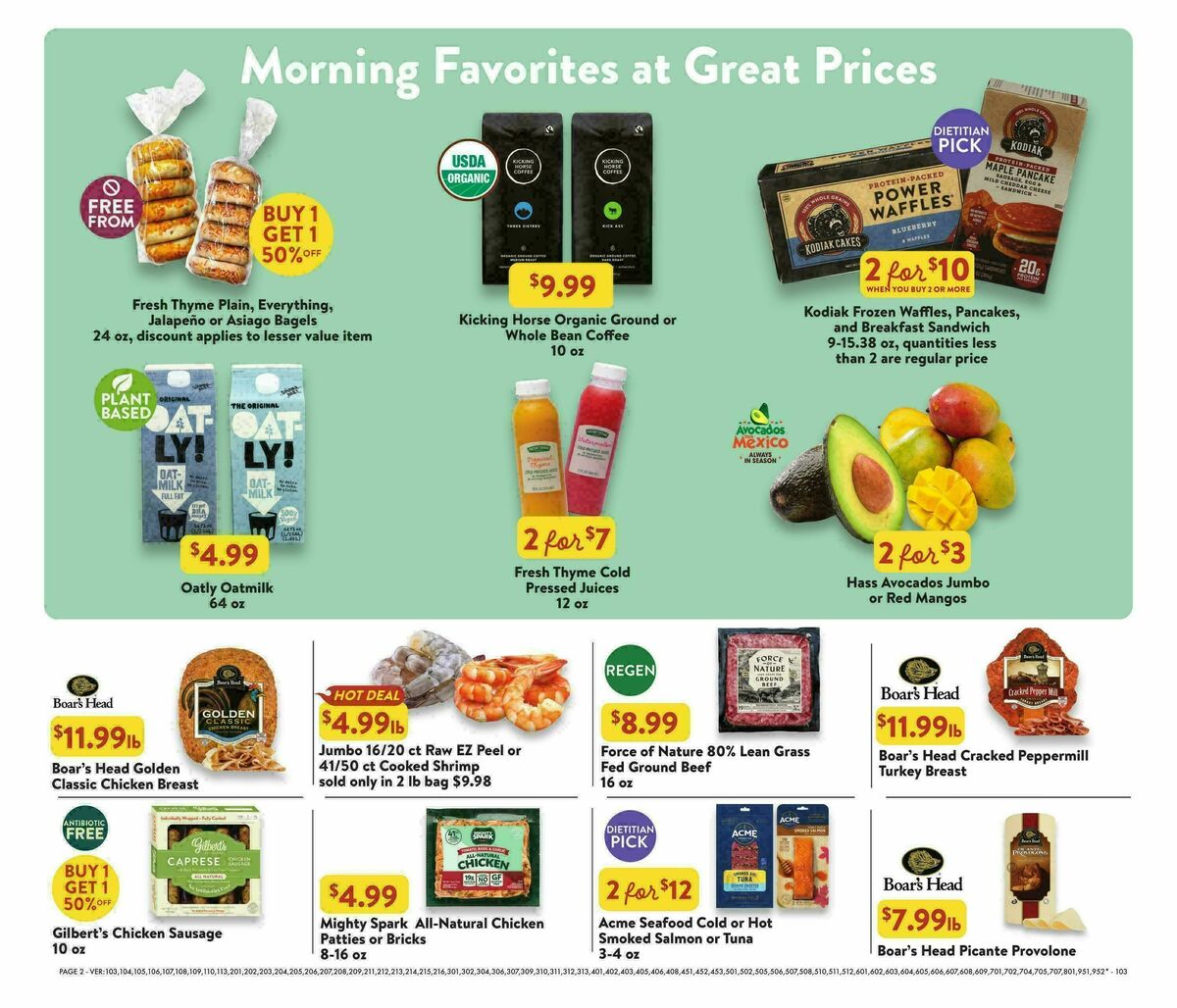 Fresh Thyme Farmers Market Weekly Ad from July 29