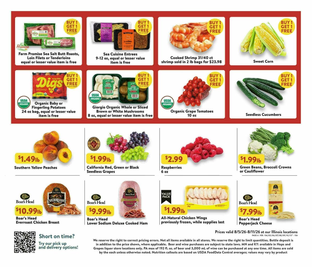 Fresh Thyme Farmers Market Weekly Ad from August 5