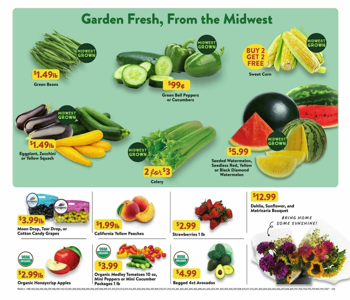 Fresh Thyme Farmers Market Weekly Ad from August 12