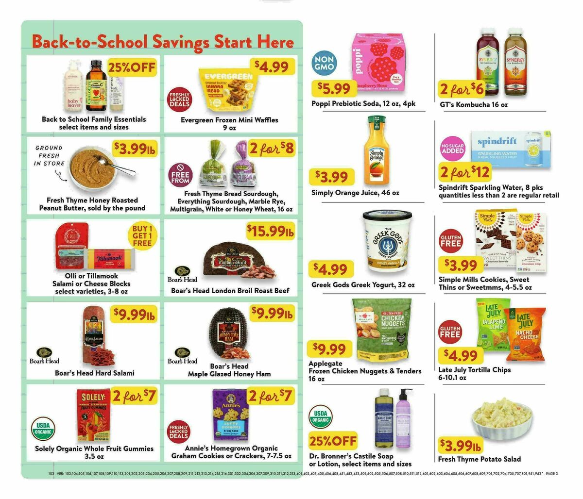 Fresh Thyme Farmers Market Weekly Ad from August 12
