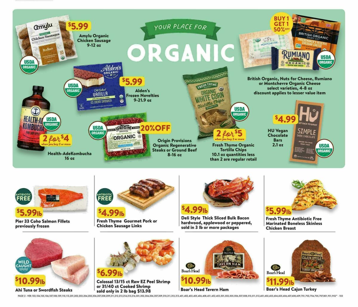 Fresh Thyme Farmers Market Weekly Ad from August 19