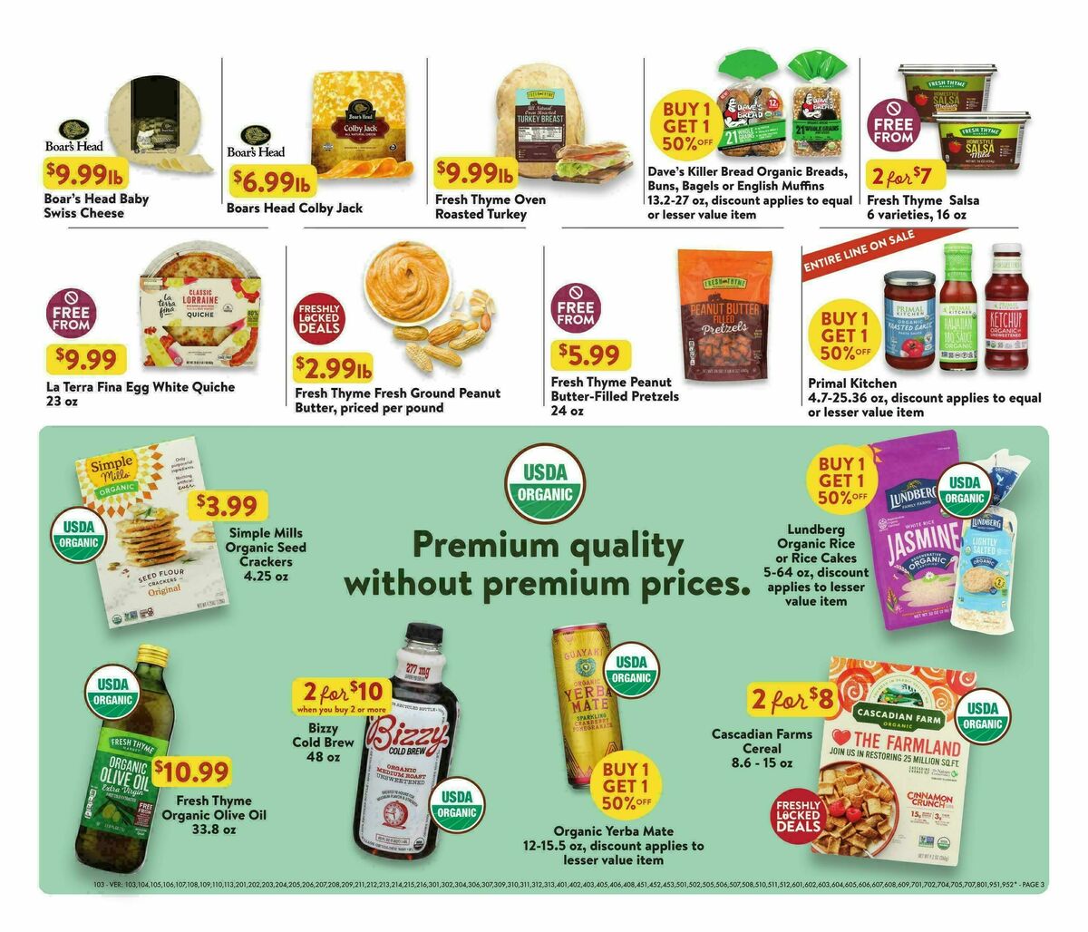 Fresh Thyme Farmers Market Weekly Ad from August 19