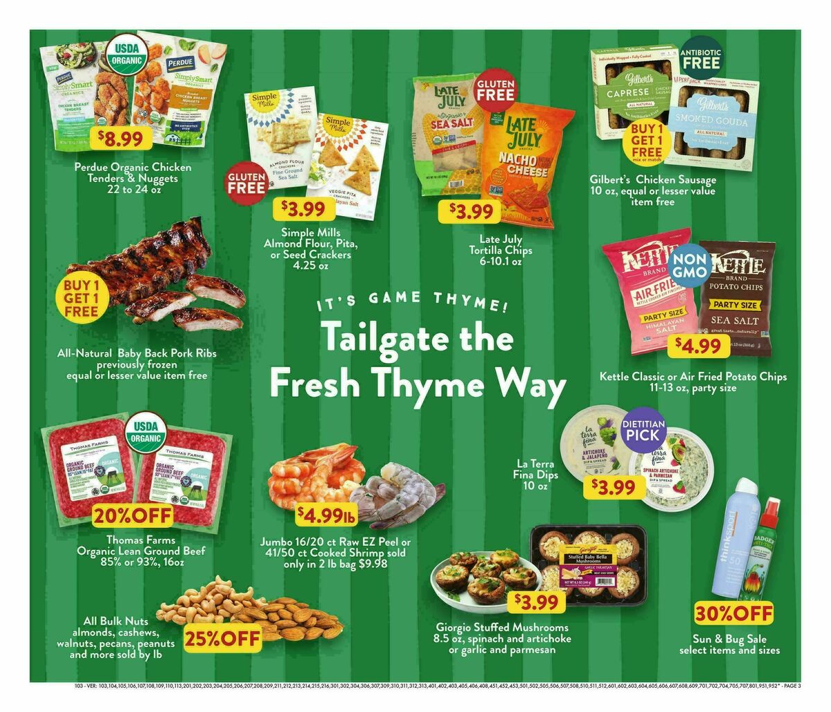 Fresh Thyme Farmers Market Weekly Ad from August 26