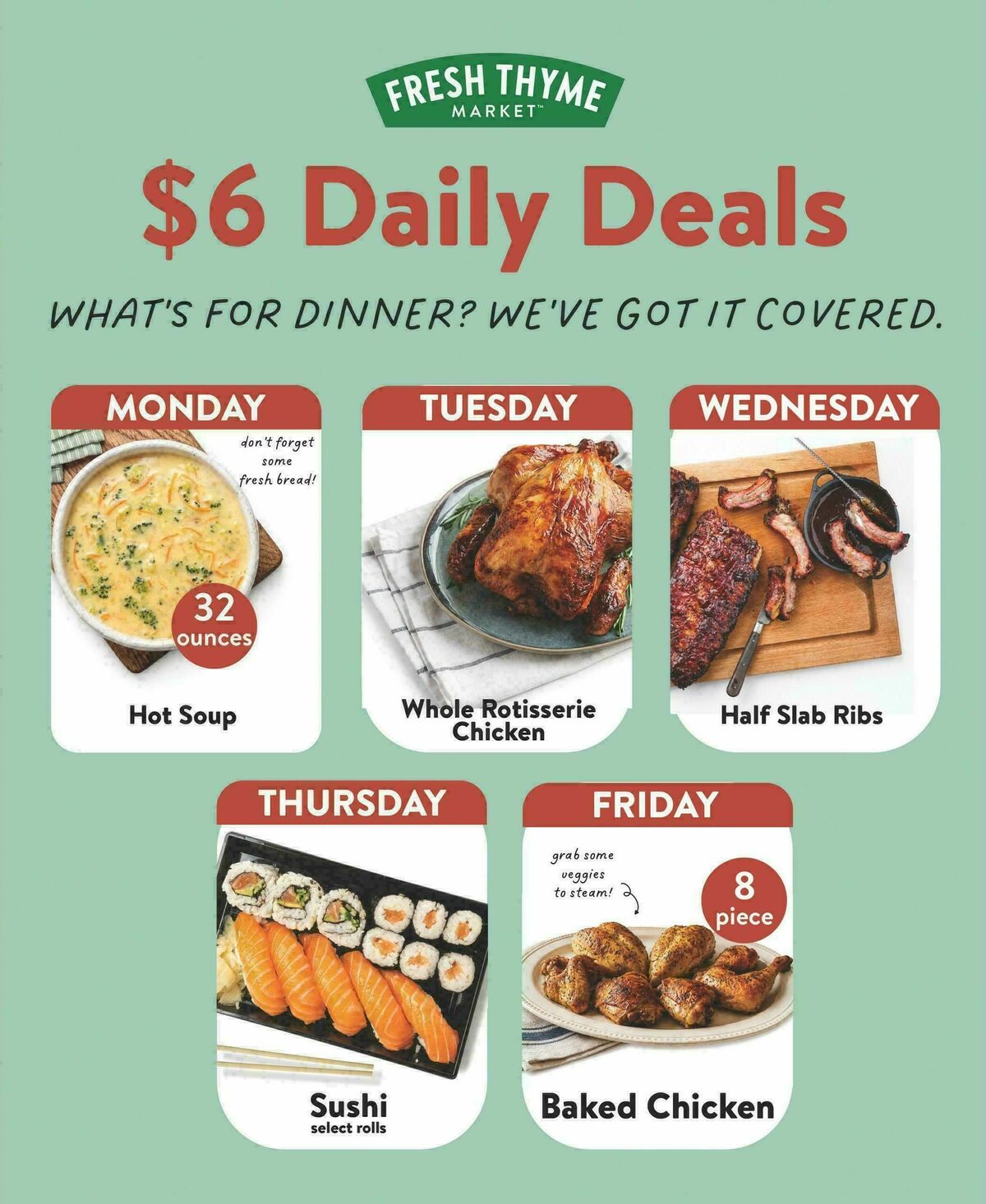 Fresh Thyme Farmers Market Weekly Ad from September 1