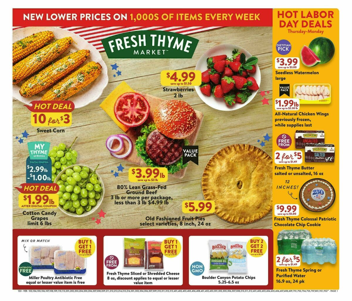 Fresh Thyme Farmers Market Weekly Ad from September 2