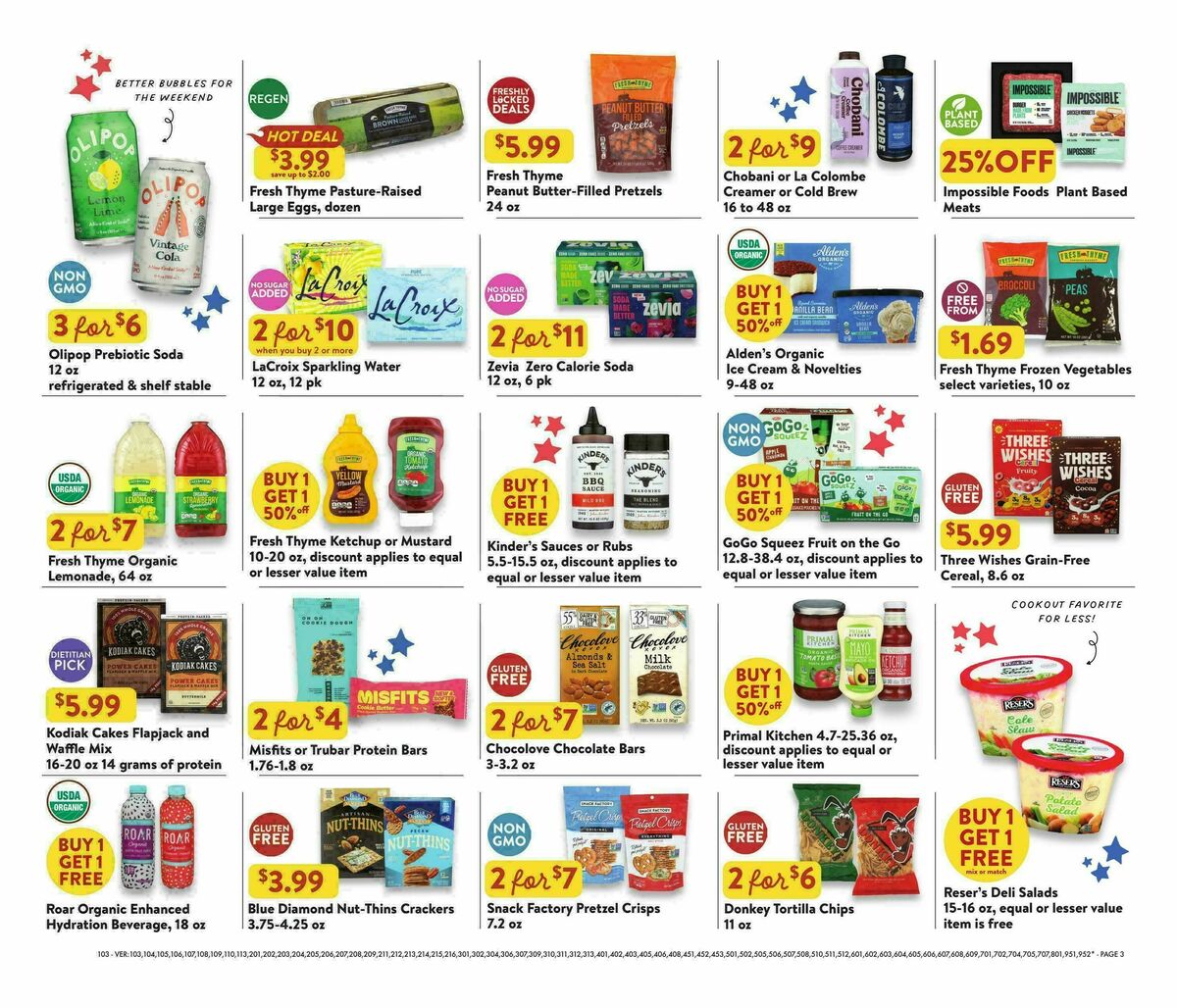 Fresh Thyme Farmers Market Weekly Ad from September 2