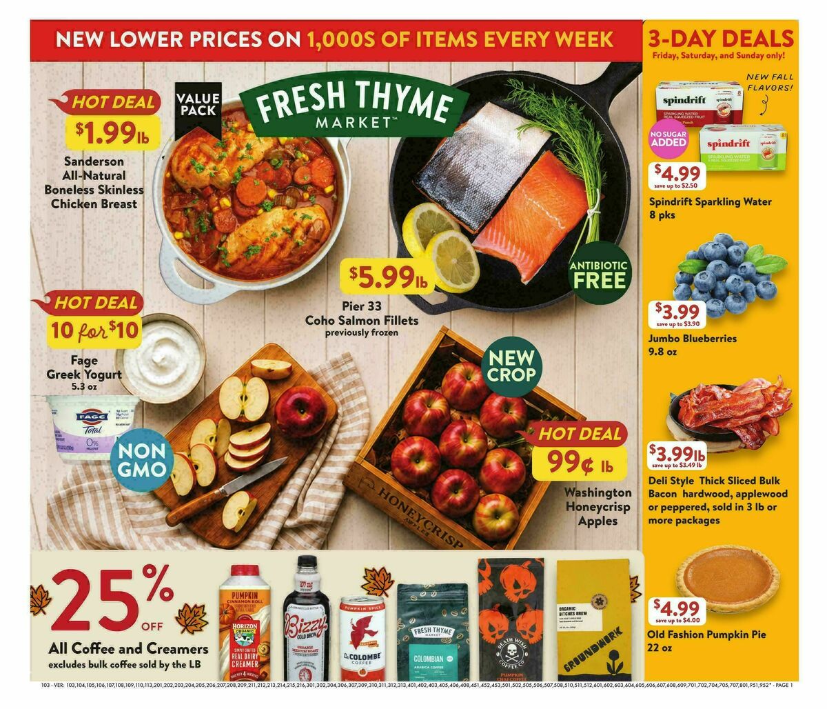 Fresh Thyme Farmers Market Weekly Ad from September 9