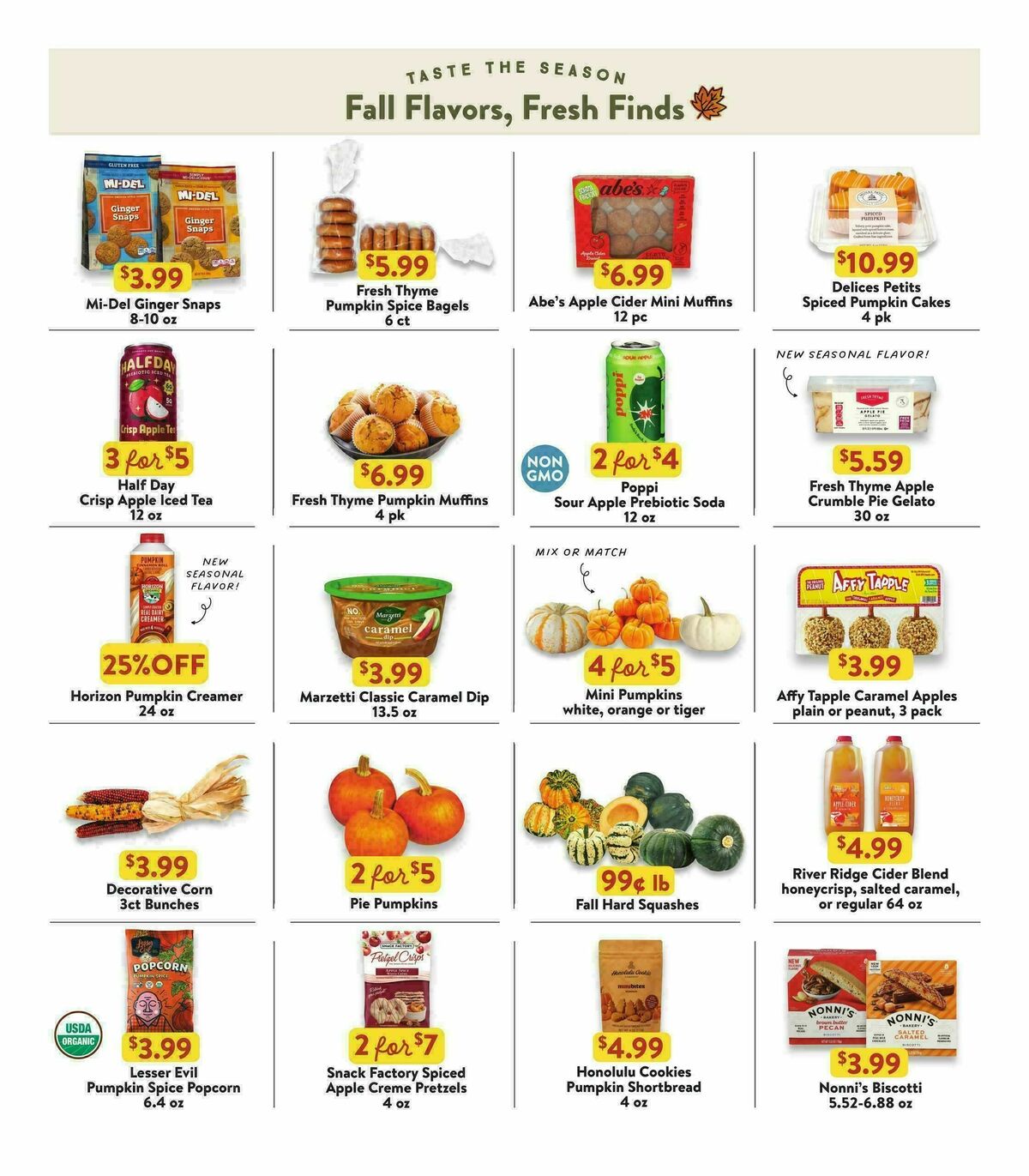 Fresh Thyme Farmers Market Weekly Ad from September 9