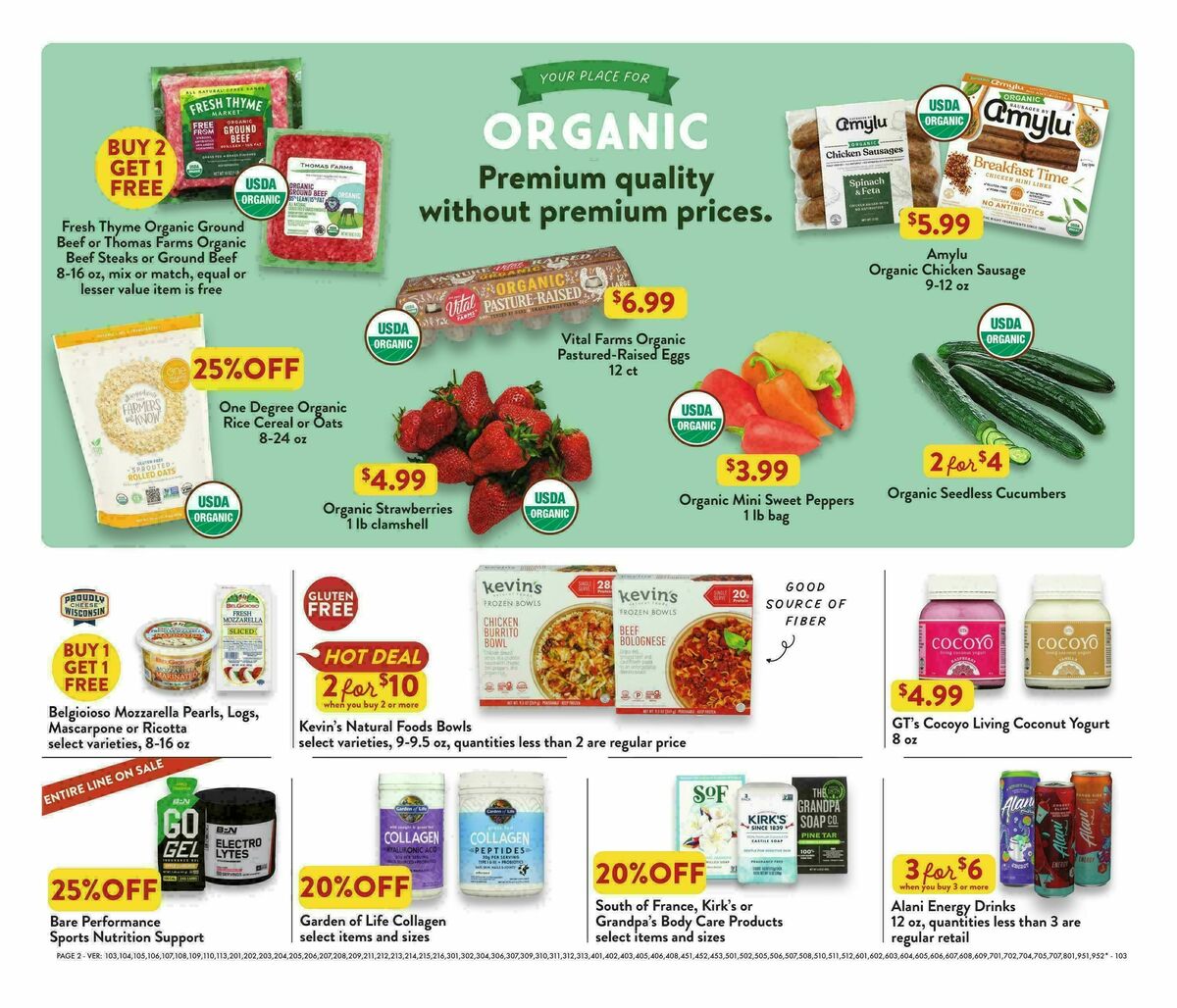 Fresh Thyme Farmers Market Weekly Ad from September 9