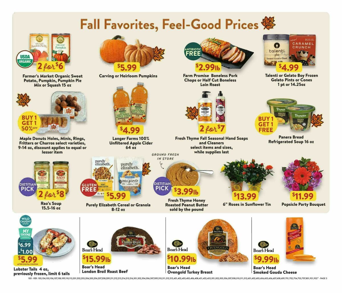 Fresh Thyme Farmers Market Weekly Ad from September 9