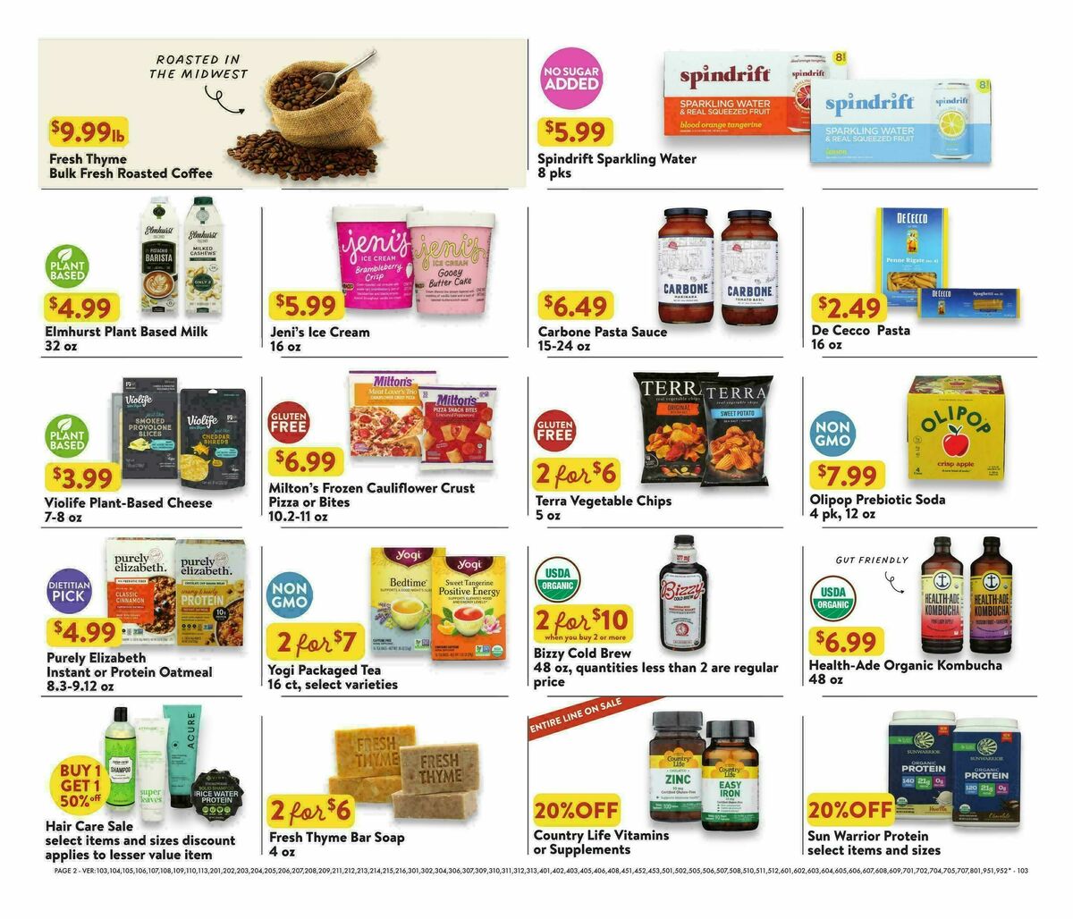 Fresh Thyme Farmers Market Weekly Ad from September 16