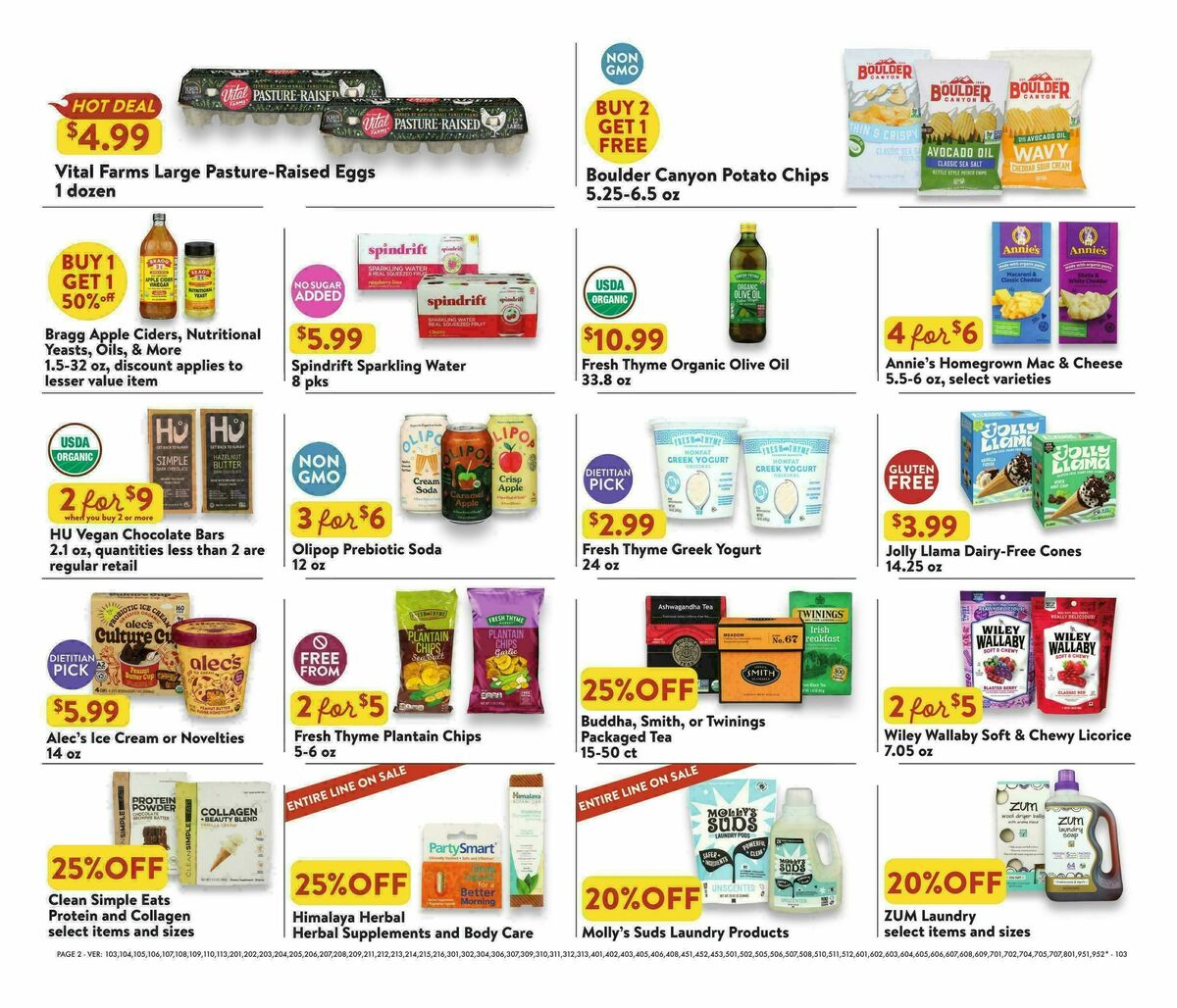 Fresh Thyme Farmers Market Weekly Ad from October 7