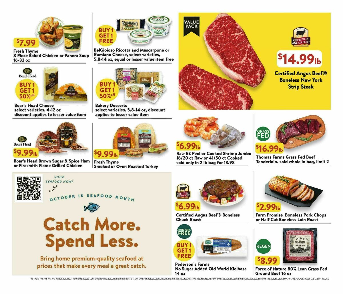 Fresh Thyme Farmers Market Weekly Ad from October 7