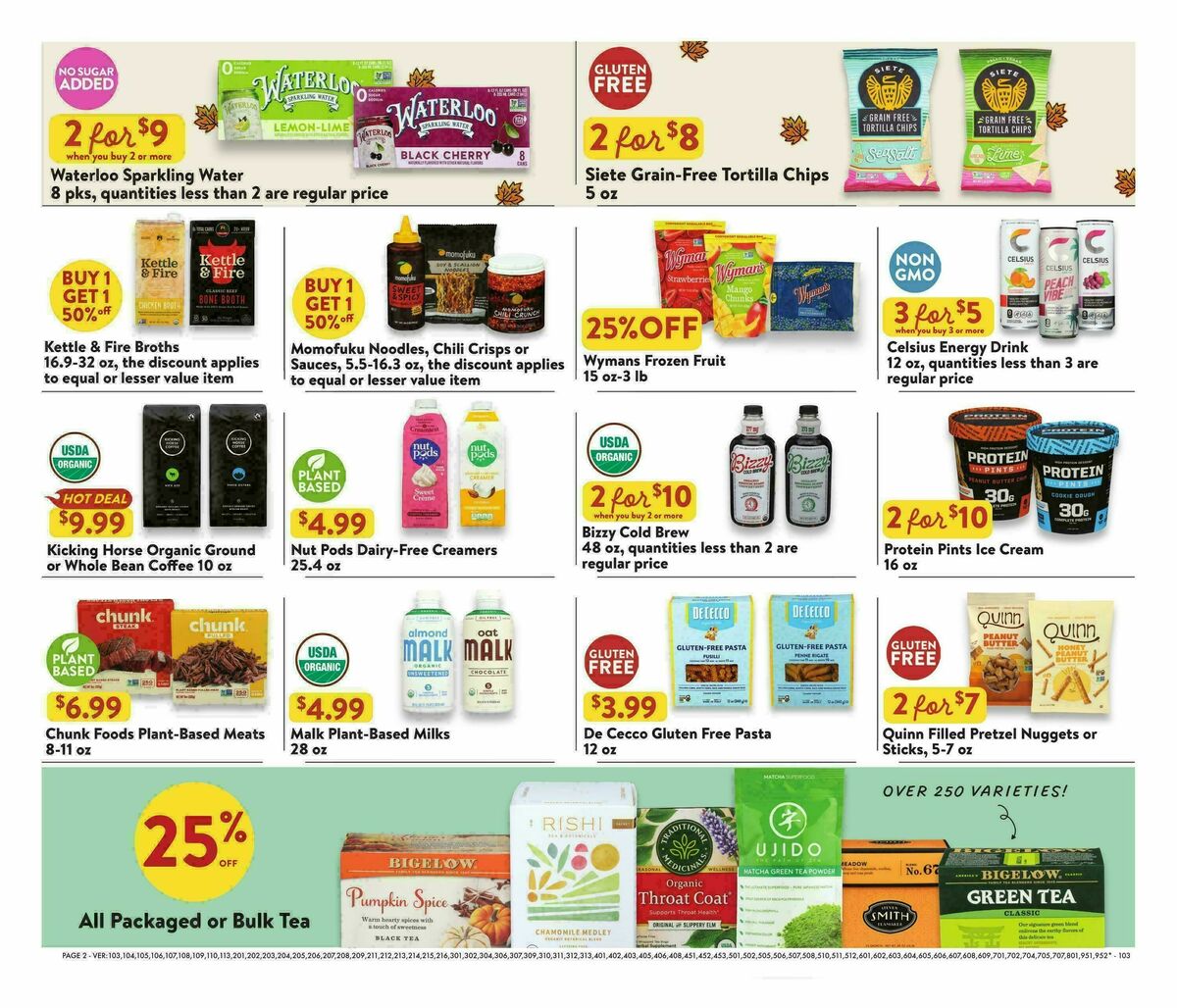 Fresh Thyme Farmers Market Weekly Ad from October 14