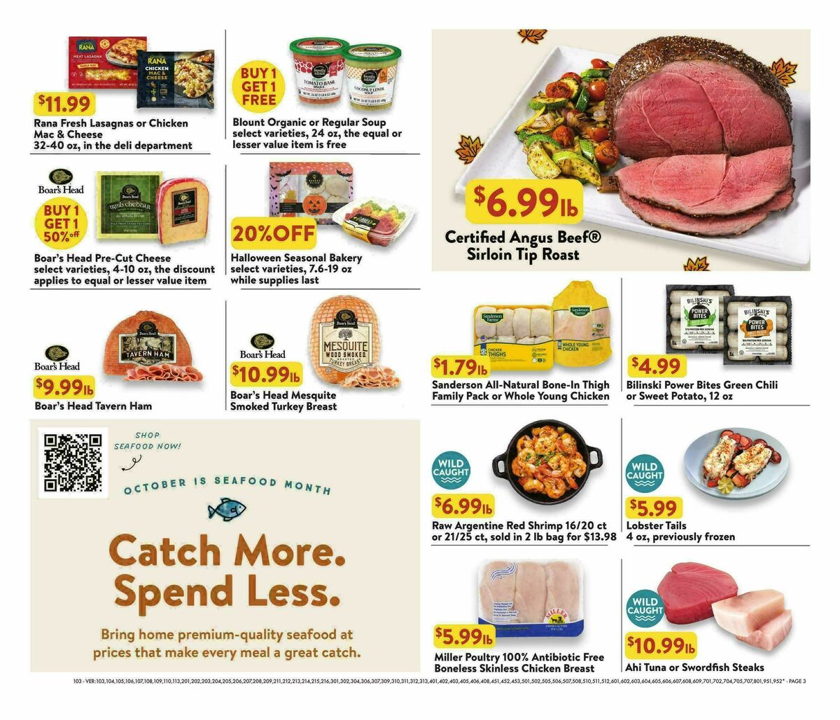 Fresh Thyme Farmers Market Weekly Ad from October 14