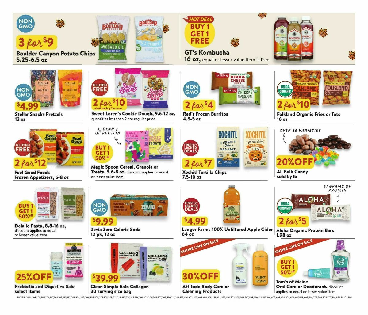Fresh Thyme Farmers Market Weekly Ad from October 28
