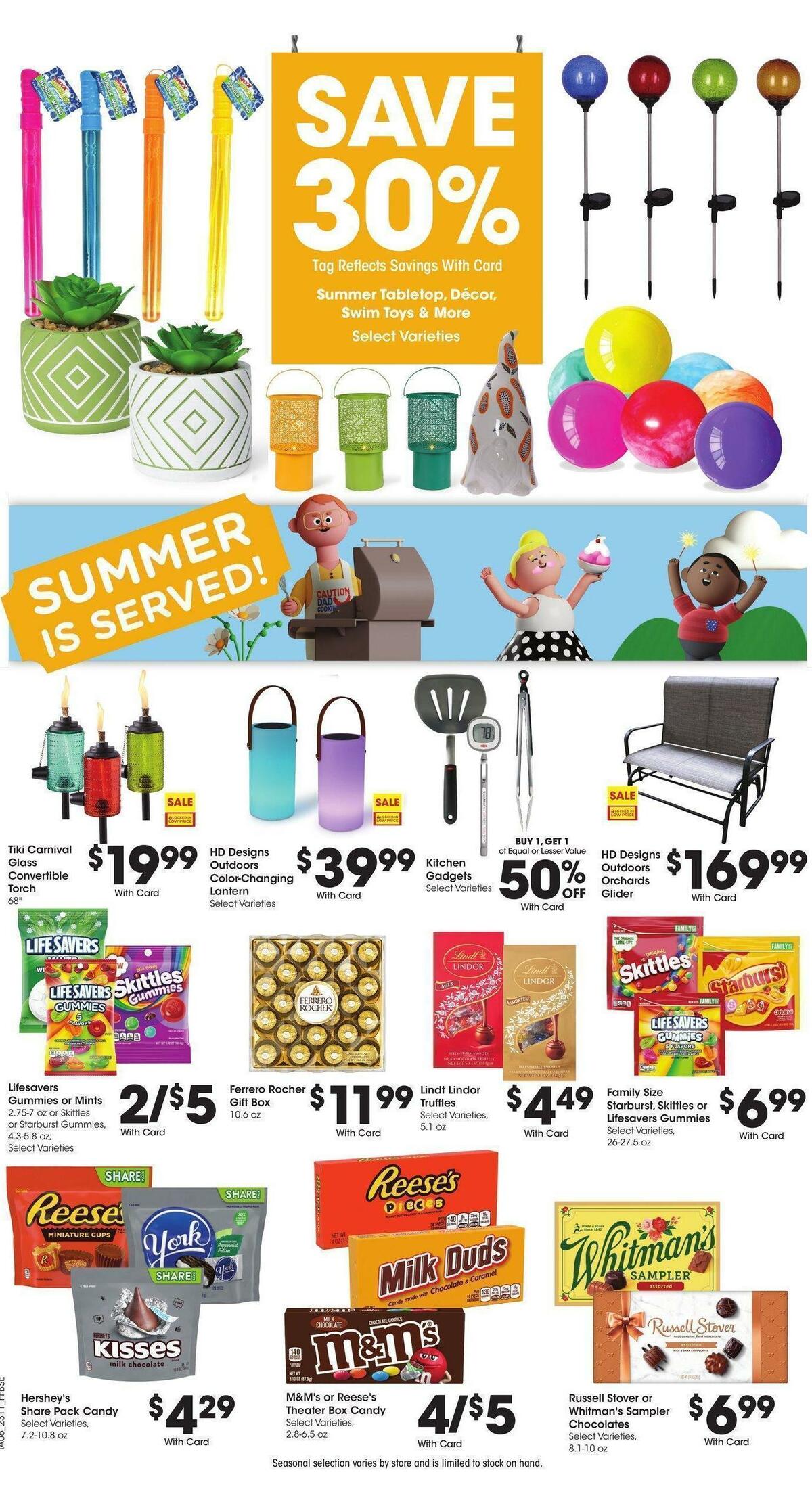 Fry's Food Weekly Ad from April 12