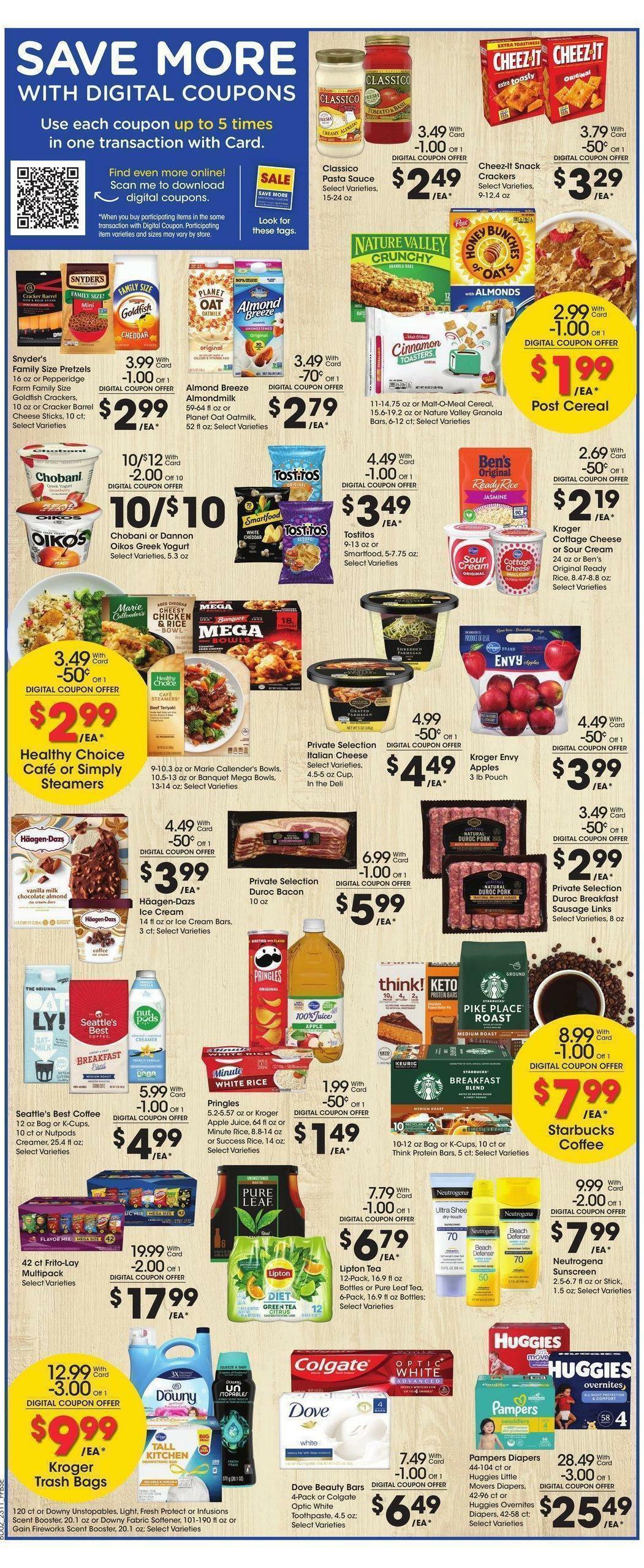 Fry's Food Weekly Ad from April 12