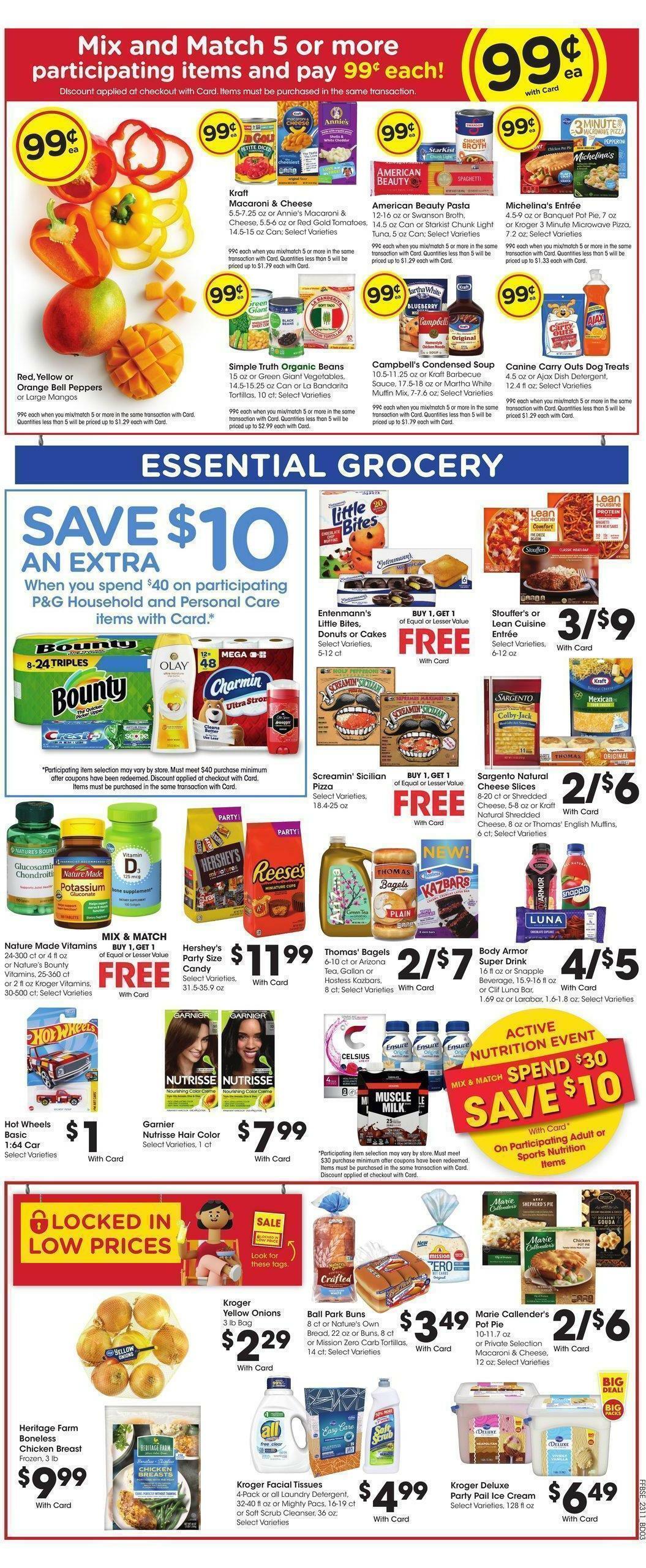 Fry's Food Weekly Ad from April 12
