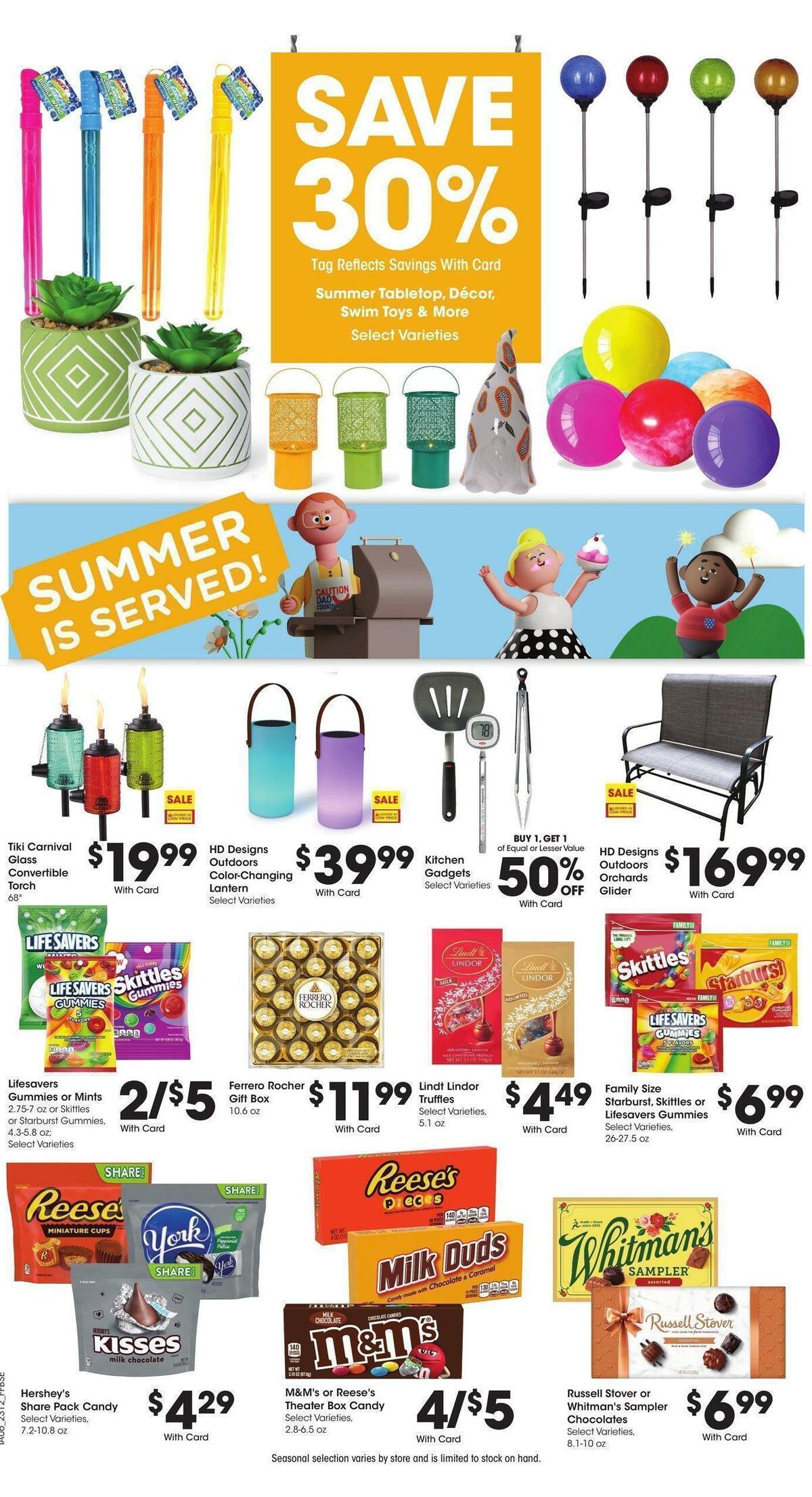 Fry's Food Weekly Ad from April 19