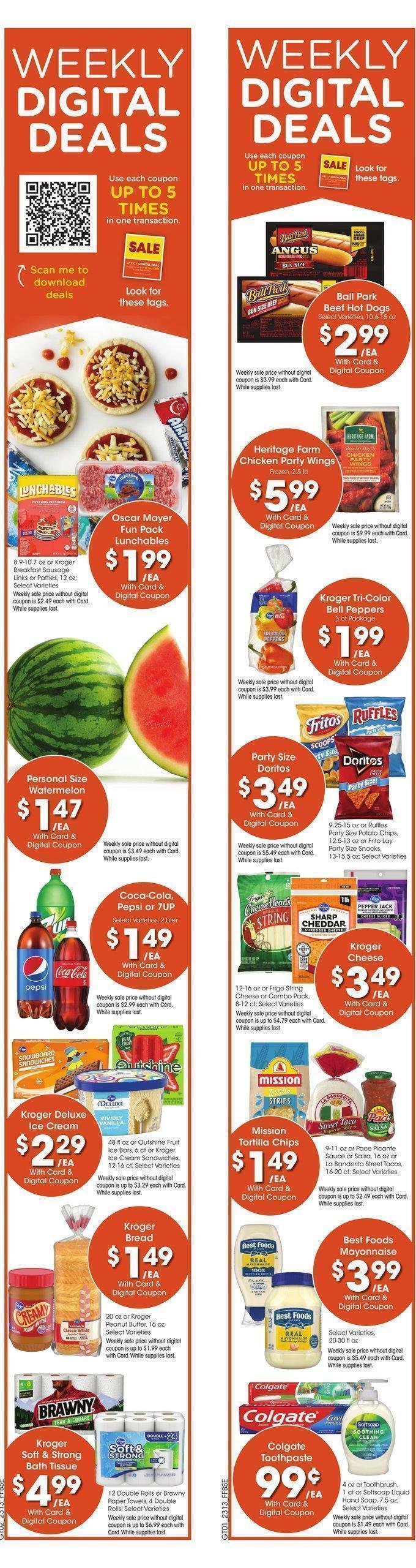 Fry's Food Weekly Ad from April 26