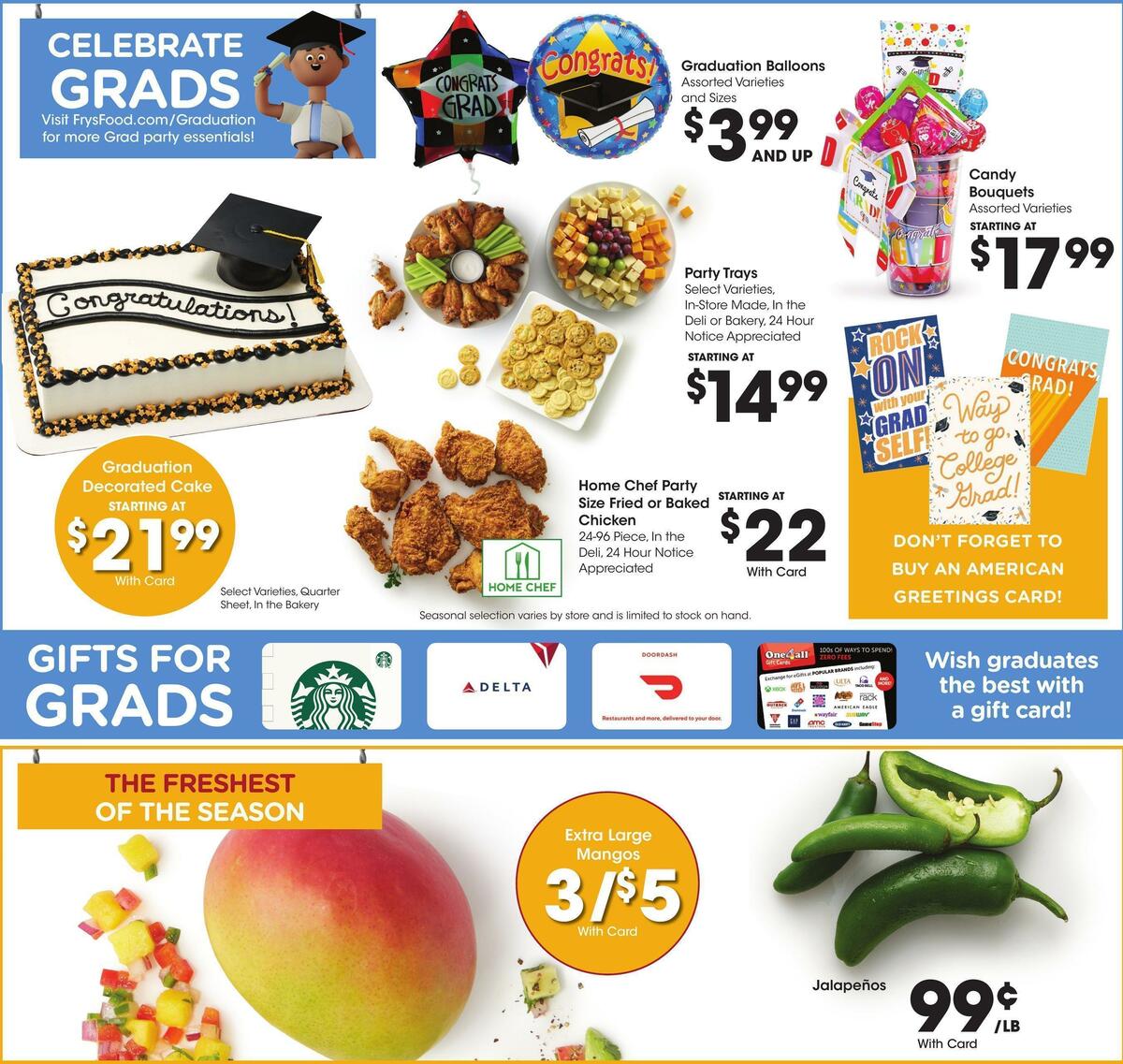 Fry's Food Weekly Ad from April 26