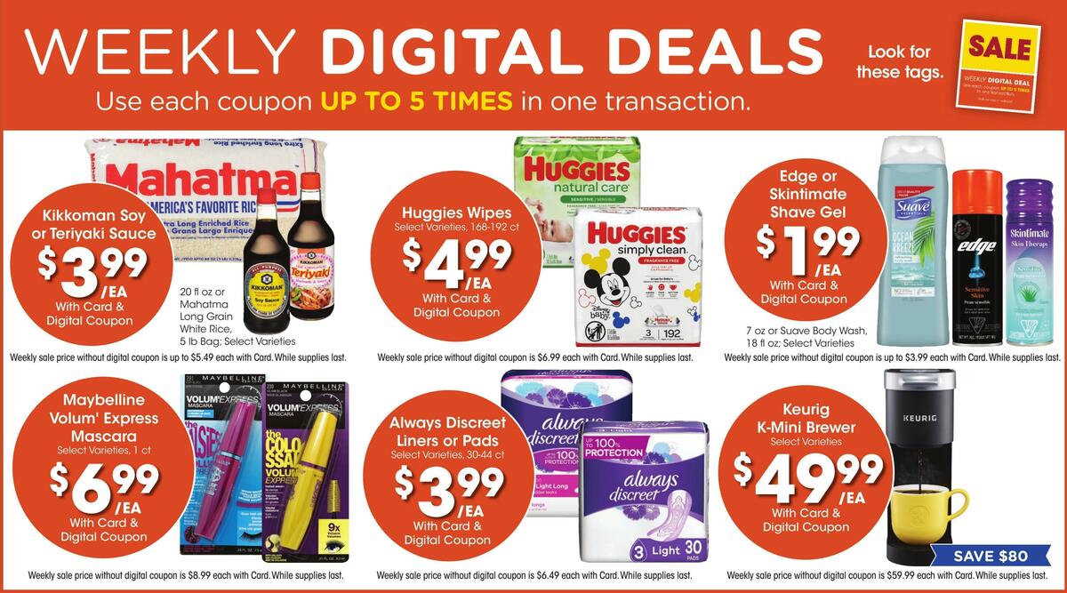 Fry's Food Weekly Ad from May 3