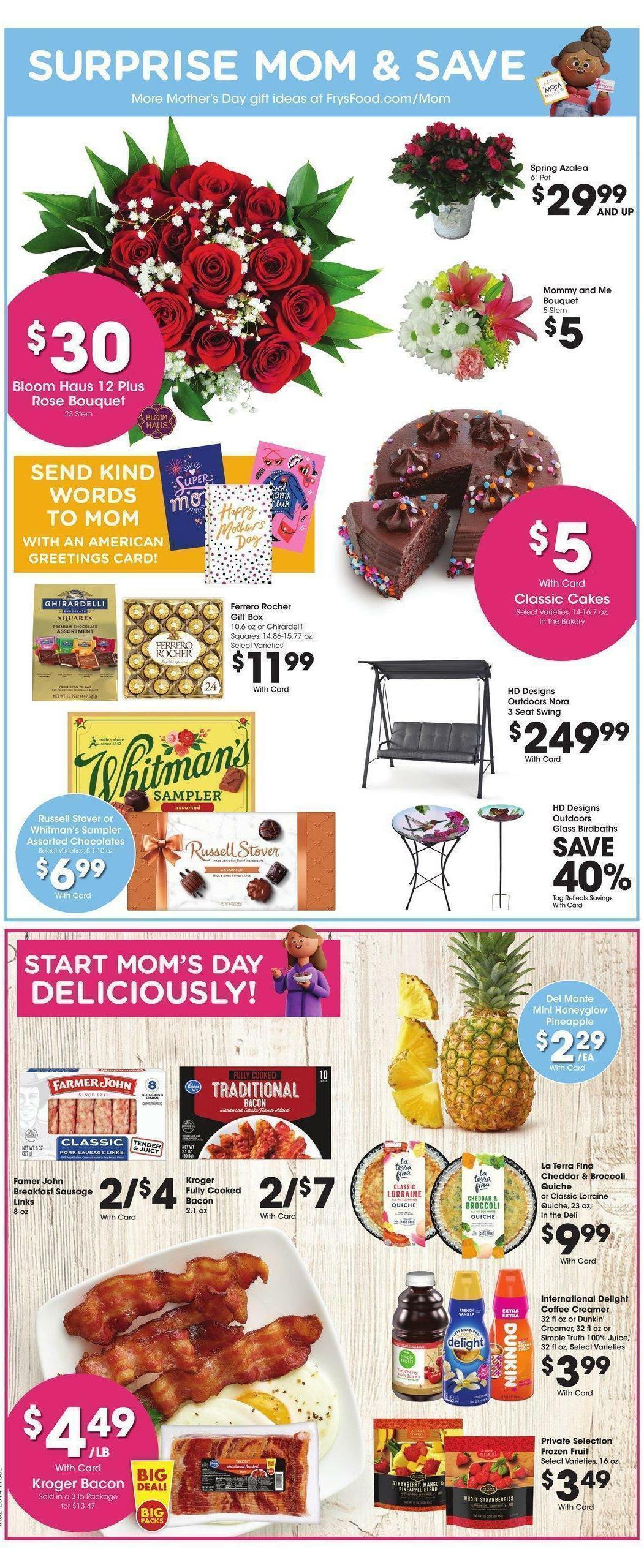Fry's Food Weekly Ad from May 3