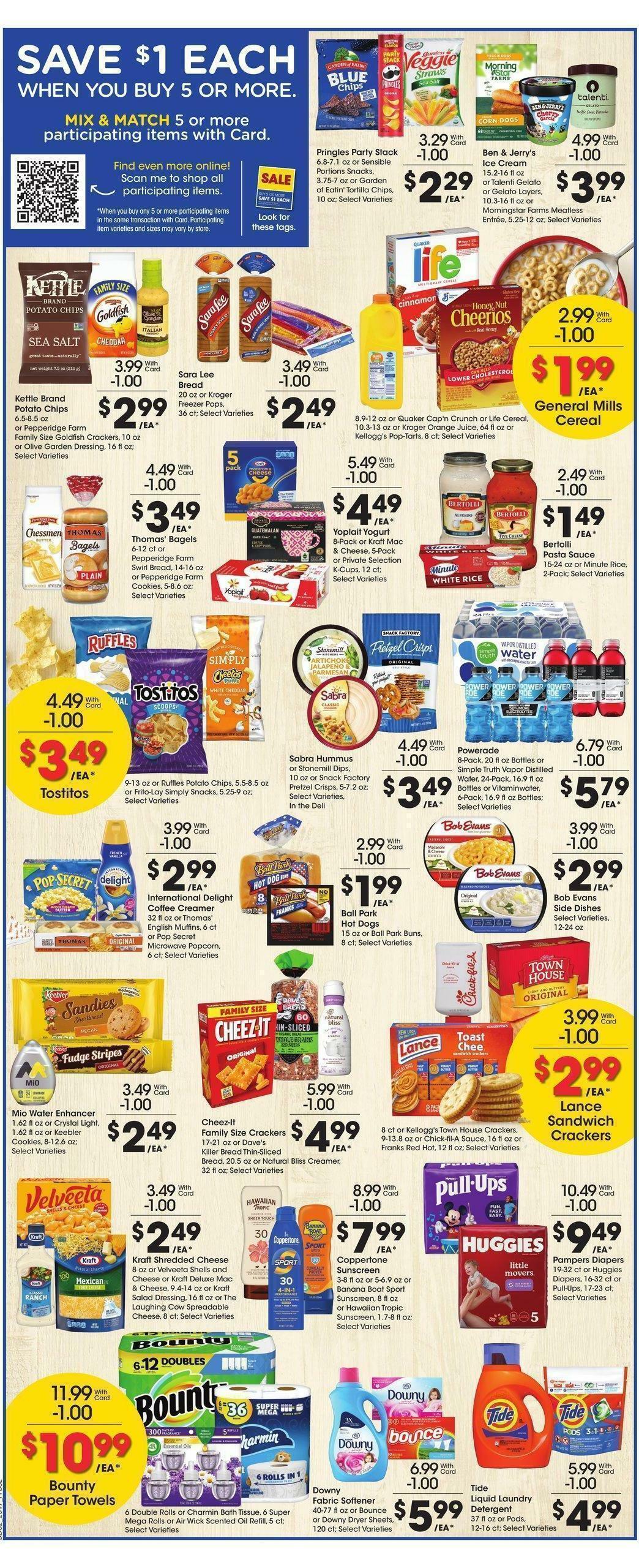Fry's Food Weekly Ad from May 24