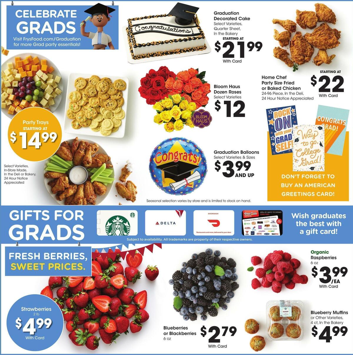 Fry's Food Weekly Ad from May 24