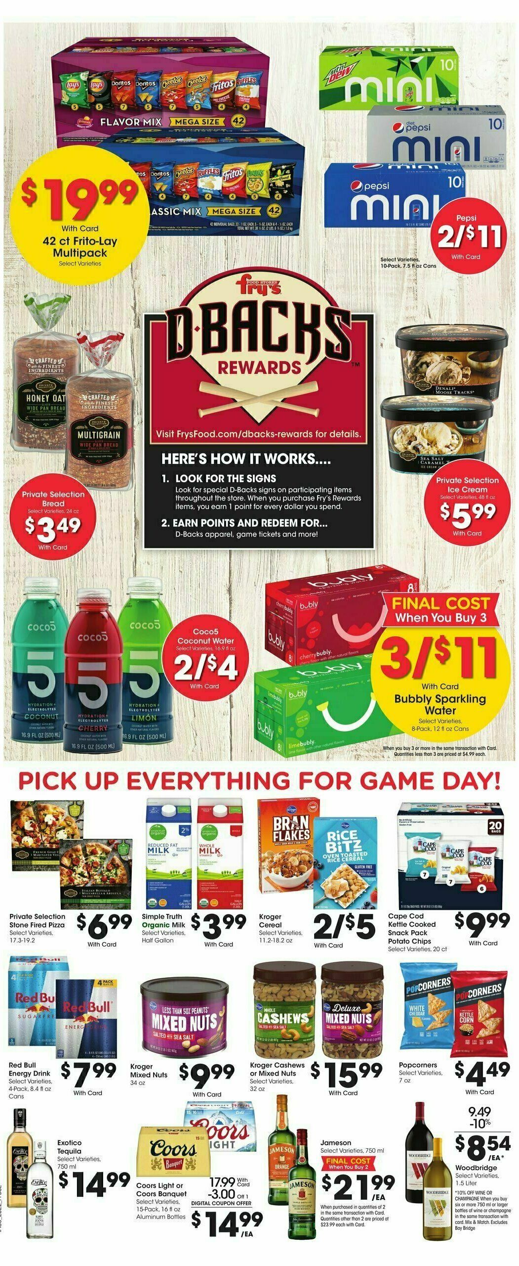 Fry's Food Weekly Ad from June 28