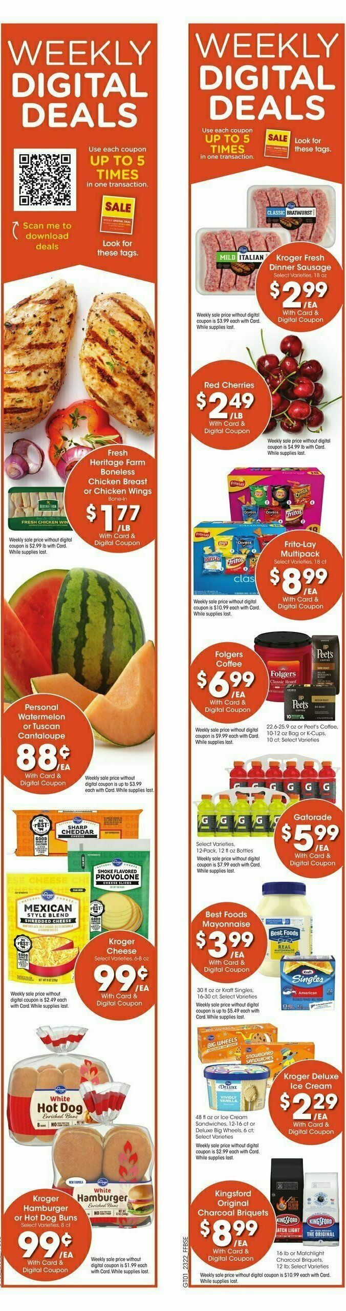 Fry's Food Weekly Ad from June 28
