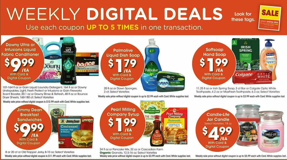 Fry's Food Weekly Ad from July 5