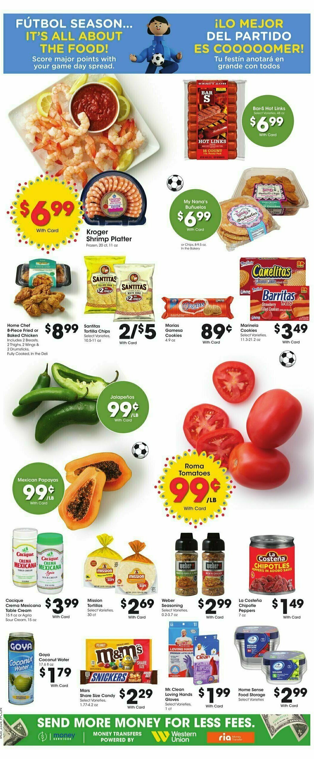 Fry's Food Weekly Ad from July 12