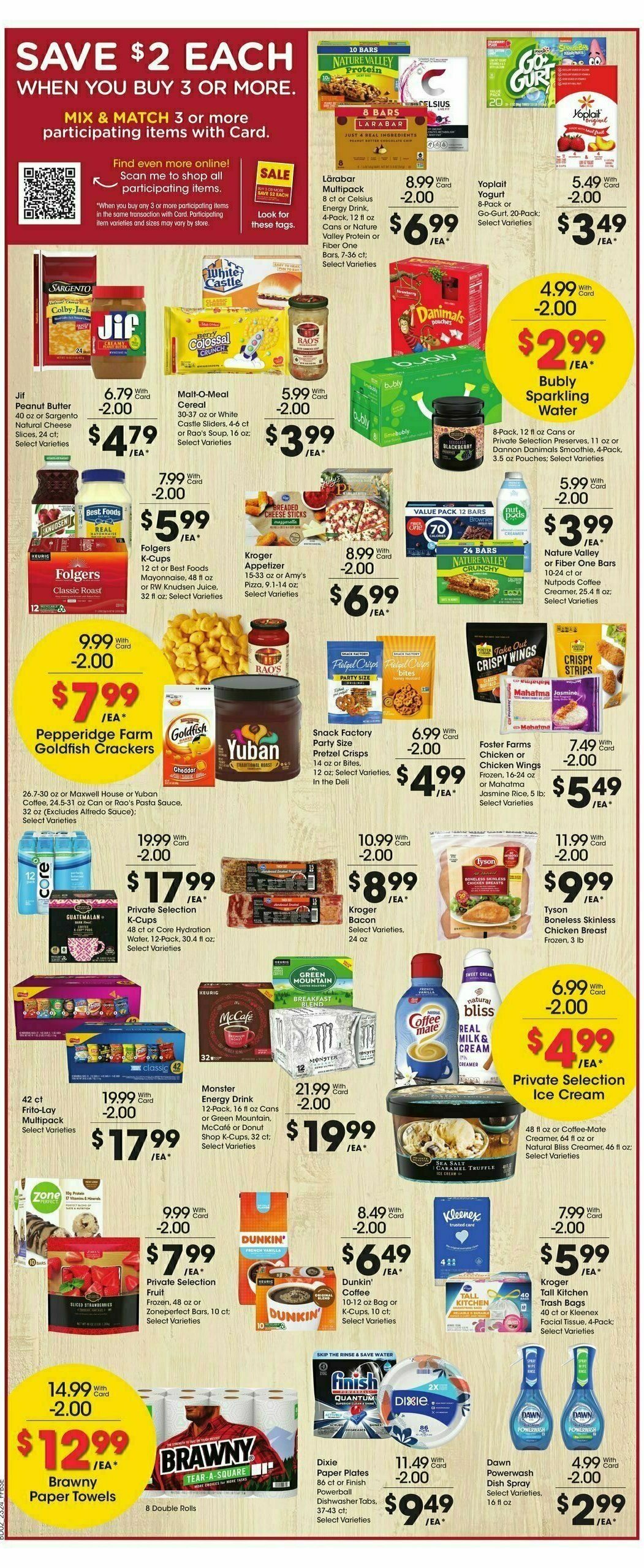 Fry's Food Weekly Ad from July 12